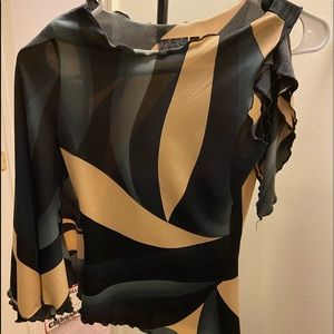 Half shoulder blouse